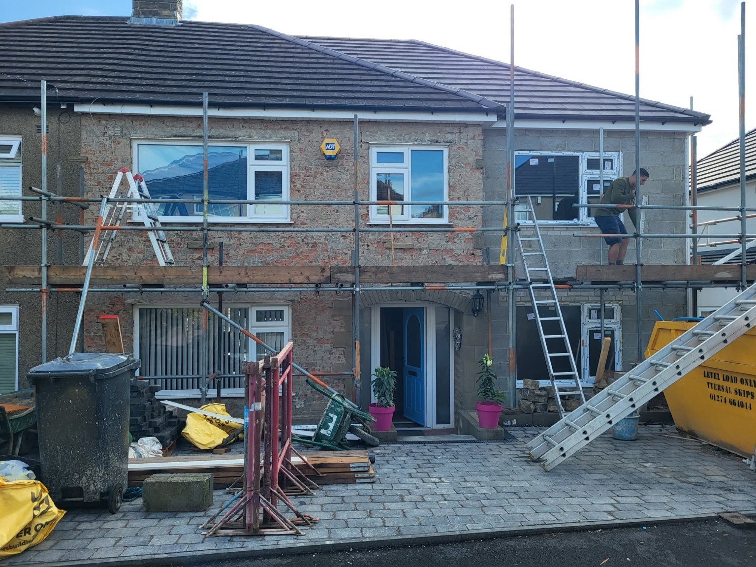 House before external rendering